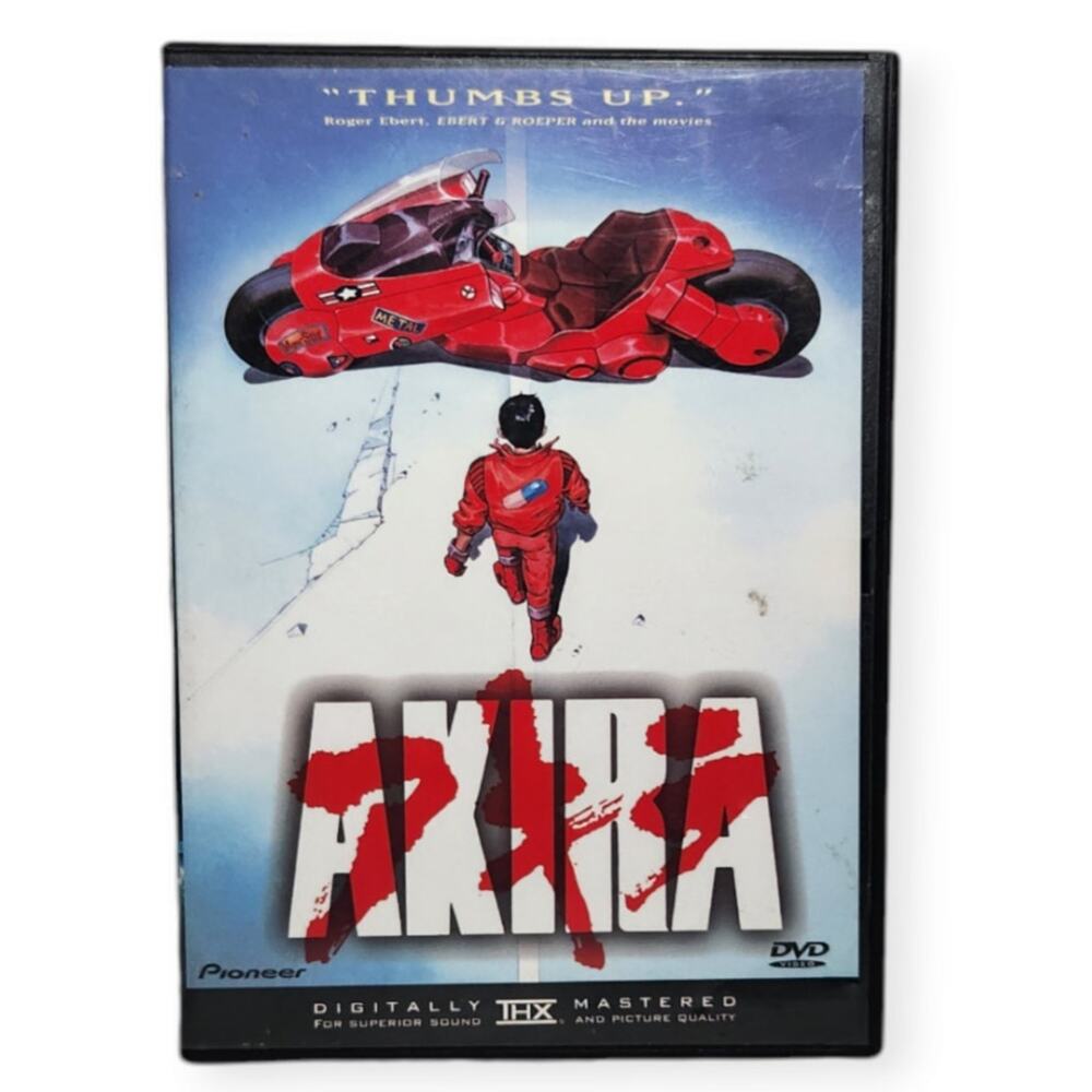 Akira THX Digitally Remastered Widescreen DVD (Pioneer, 2001) Pre-owned